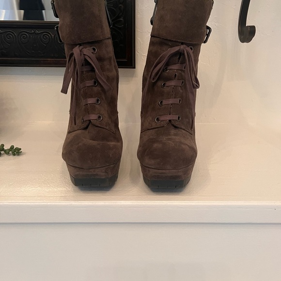 Sam Edelman Suede Booties - Picture 3 of 5